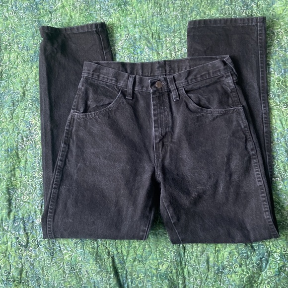 Vintage rustler high rise black jeans - Picture 2 of 7